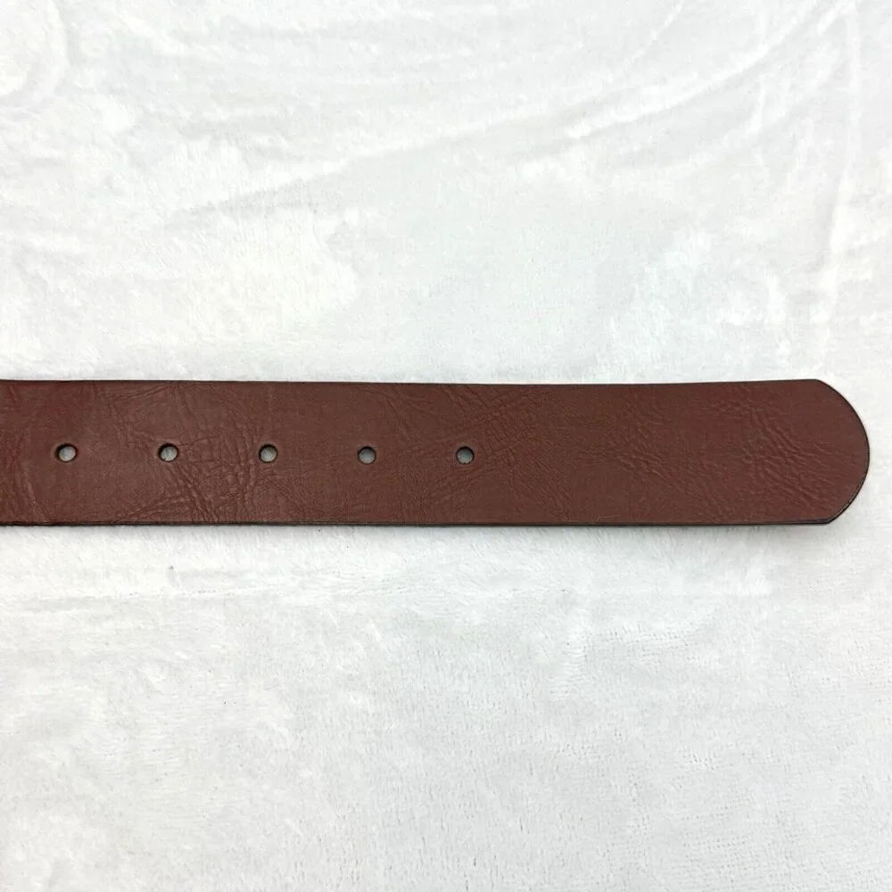 Double Sided Reversible Unisex Faux Leather Belt 53